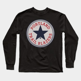 Trail Blazers Logo Long Sleeve T-Shirt